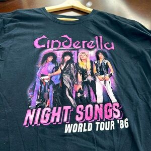 Cindere Night Song Tour T-Shirt
